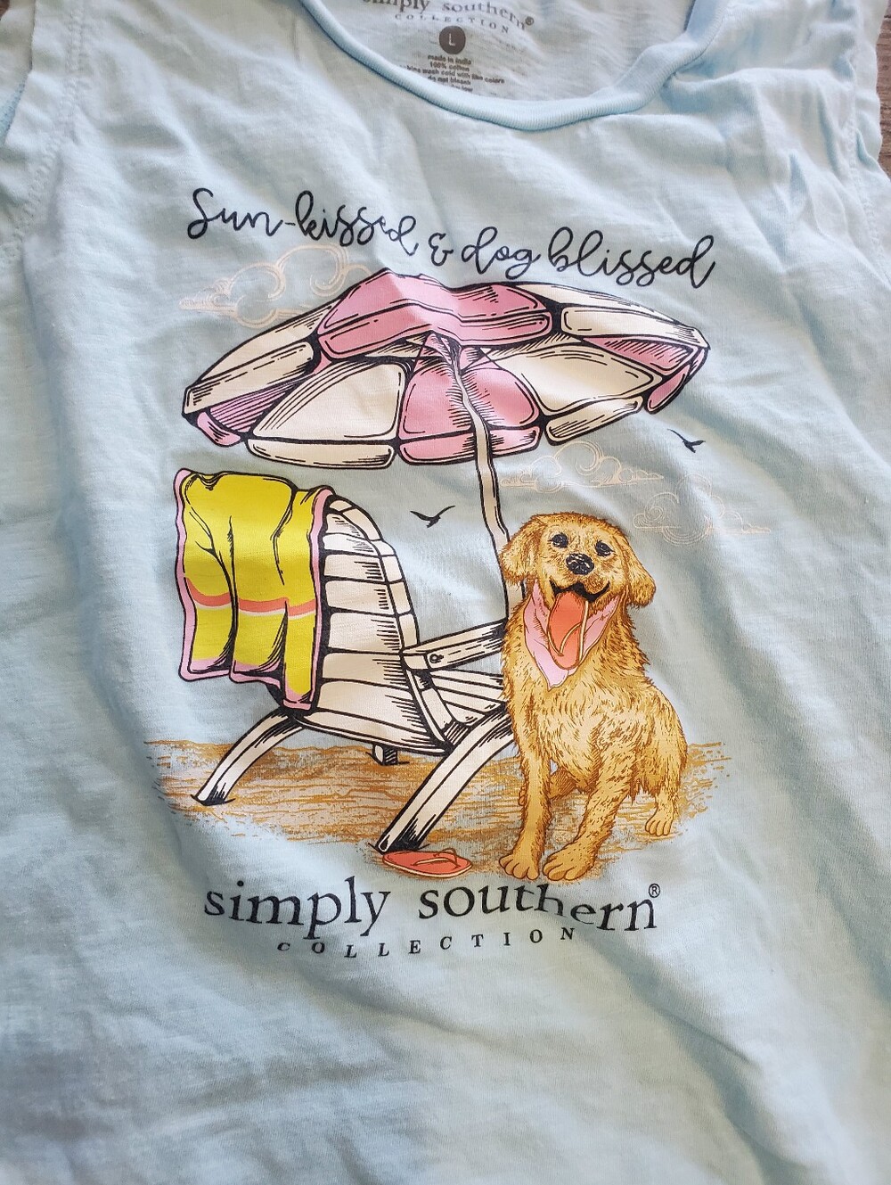 Simply Southern Sun Kissed Dog Blissed Tank - Picture 2 of 5